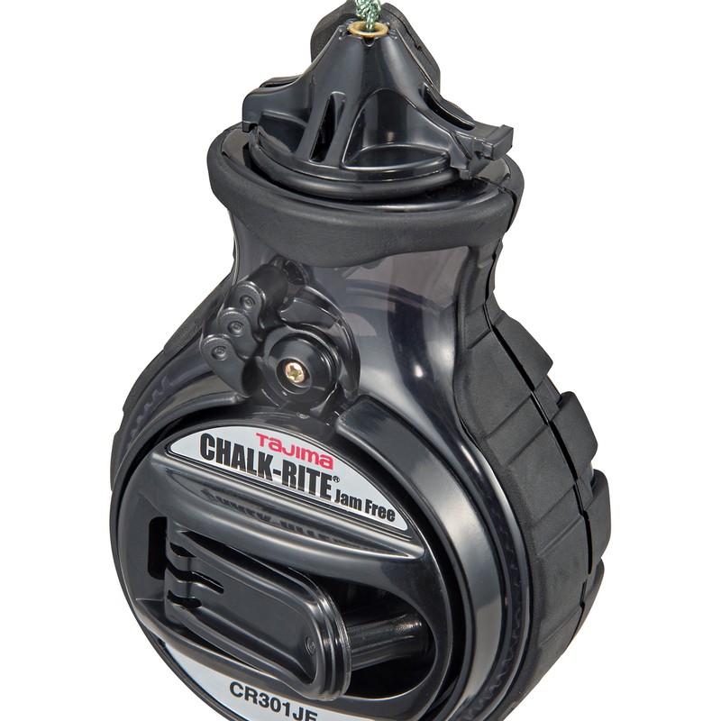 TAJIMA Chalk Line - Chalk-Rite Jam Free Chalk Box with