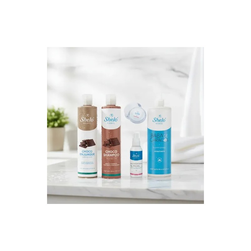 Kit Cuidado Personal, Cabello, Piel, Rostro, Shelo Nabel.