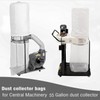 55 Gallon Dust Collector Bags 6pcs one-sided 3.5 mil 31"x40"(width