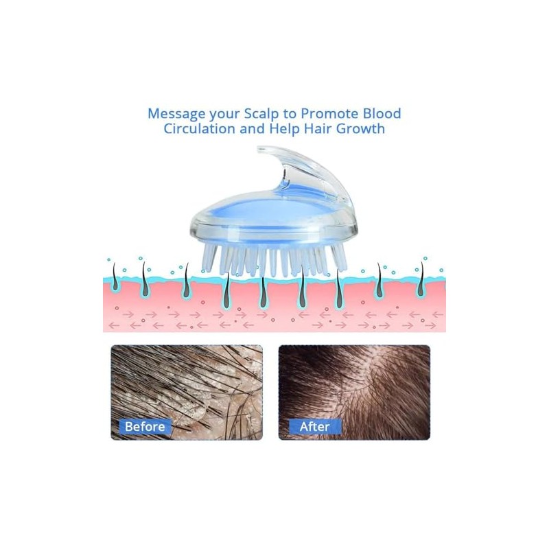 Set Cepillo Corporal Ducha Alfombra Masaje Pies Lavar Cabello Cara