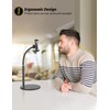 Cell Phone Stand, Adjustable Height & Angle Gooseneck Stand for