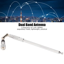 Annadue 118-136 MHz Aviation Frequency Band Antenna SMA Female Suitable for SenHaiX SHX-8800 SHX-8600