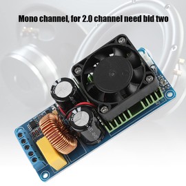 ASHATA IRS2092S 500W Mono Channel Digital Amplifier Board Class D HiFi Power Amp Board