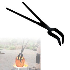 Simond Store 24 Inch Crucible Tongs for Foundry Crucibles - Hinged for Melting, Metal Casting Tools Lifting and Pouring Tongs for Jewelers Metal Casting Smelting