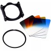Fotodiox Filter Holder, 4x Grad Filters & 95mm Lens Adapter