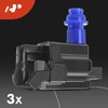 A-Premium Set of 3 Ignition Coil Pack and Iridium Spark