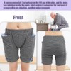 2 Pack Incontinence Care shorts, Catheter Leg Bag Shorts, Nephrostomy