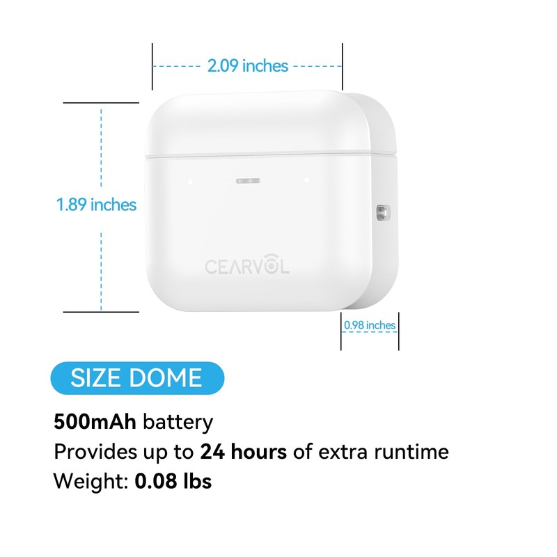 Cearvol Diamond X1 Replacement Charging Case - Portable Charger Accessory