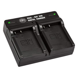 BM Premium NP-BN1 Dual Battery Charger for Sony CyberShot DSC-QX10, QX30, QX100, DSC-TX10, TX20, TX30, TX66, W330, W530, W560, W570, W620, W650, W690, W730, W800, W830, WX9, WX50, WX70, WX80, WX150