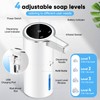 Automatic Liquid Soap Dispenser,400ML Touchless Electric Hand Soap Dispenser,USB-C 1800mAh