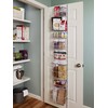 ClosetMaid Adjustable Organizer Rack with Baskets Wall or Over Door