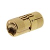 ToniTec Drill-in Hinge Invisible Exact Cylinder Hinge Furniture Hinge Brass