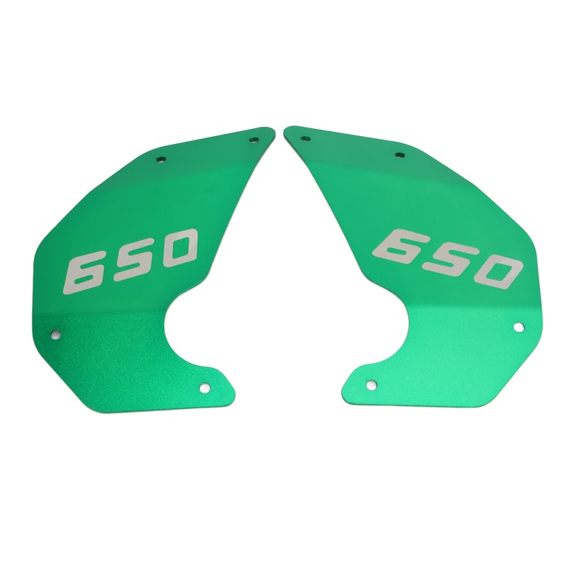 2Pcs Motorcycle Side Cover Frame Panel Plate Replacement for Kawasaki