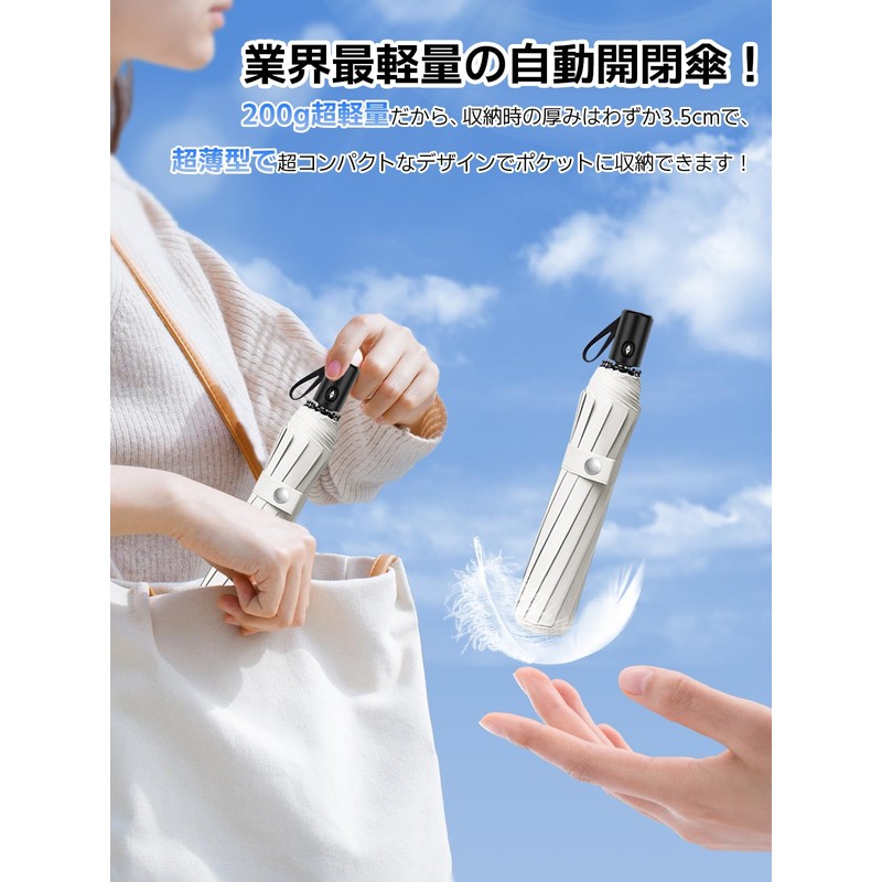 Parasol, UV Protection, 100% Light Blocking and Heat Blocking, 7.1