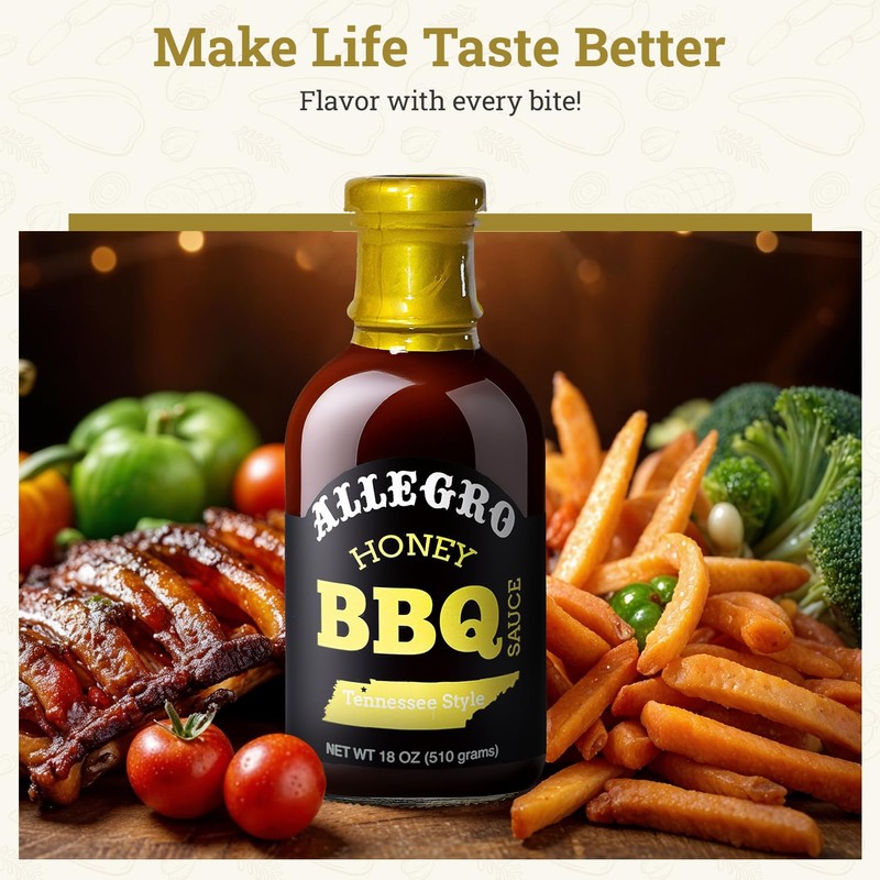 ALLEGRO - The Marinate Everything Marinades | Barbecue Sauce for