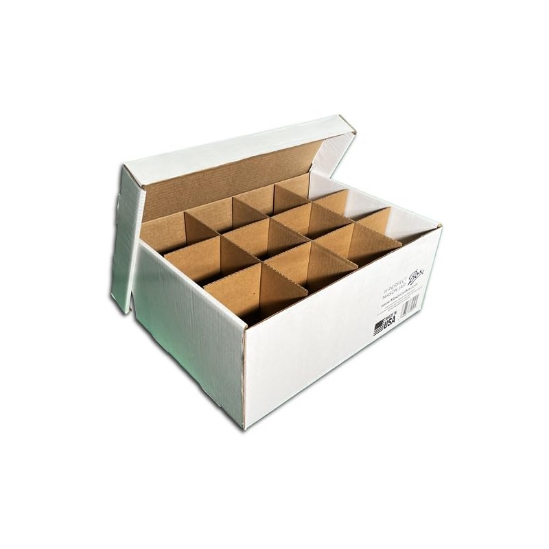 The Perfect Mason Jar Box, Regular Pint. Set of 3