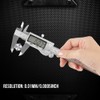 Electronic Digital Vernier Caliper HURRISE Auto Off Featured Stainless Steel