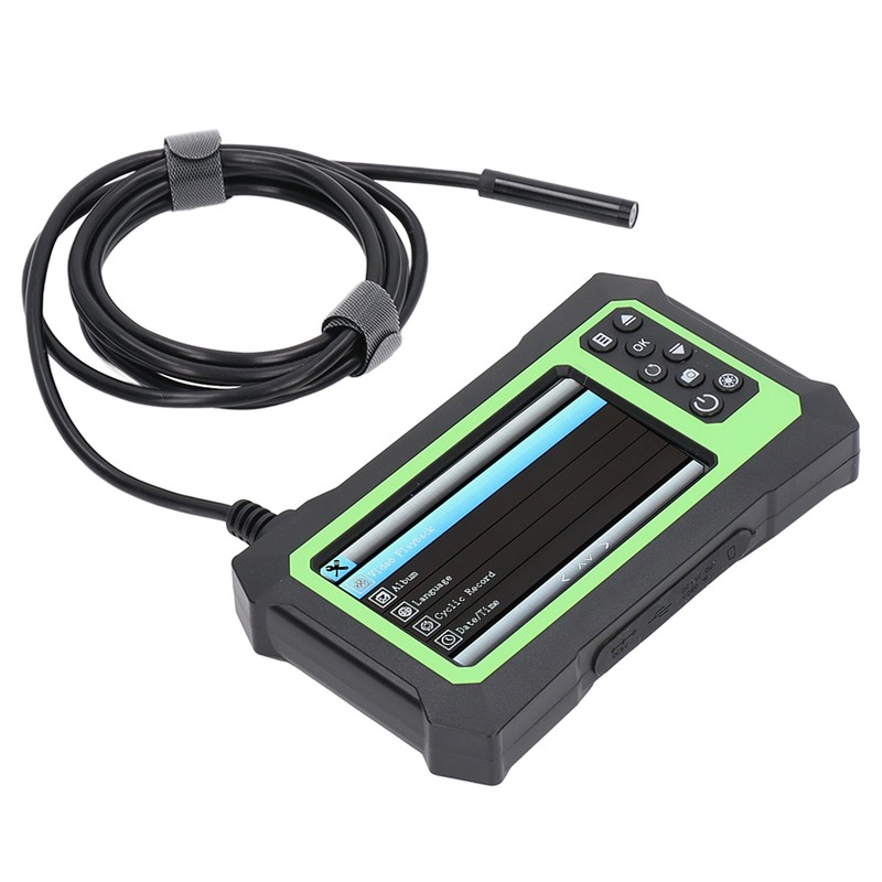 Endoscope 8mm Lens 4.3in LCD Screen Borescope Camera IP67 Waterproof