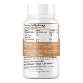 Canela Orgánica (60 Caps) Organic Side                                                                                                                