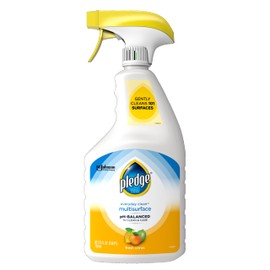 Pledge pH-Balanced Multisurface Cleaner Spray for Everyday Care, Fresh Citrus Scent, 25oz