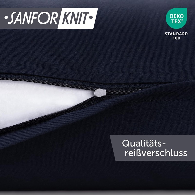 Blumtal set of 2 pillowcases - 100% cotton, super soft