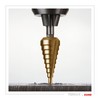 Ruko Terrax by Straight Fluted 3 Piece Step Drill Bit