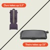 bella 10"x 20" Ceramic Fold-n-Store Dual Temp Griddle, Fits-anywhere Kitchenware,