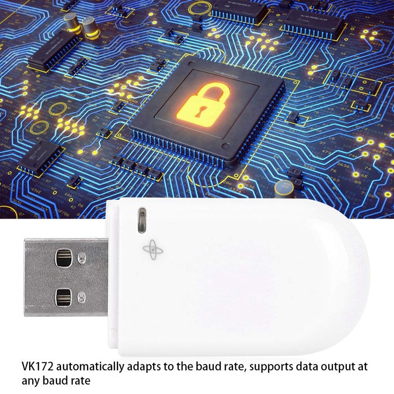 VK172 External GPS Module,Mini USB GPS Receiver for Win10/Win8/Win7/WinXP