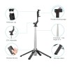Universal Tripod Holder for Phone 3-in-1 Rotating Selfie Stand Foldable