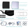 BestEvMod for Rivian R1T Foldable Roof Sunshade 2 Layer Accessories,Sunroof