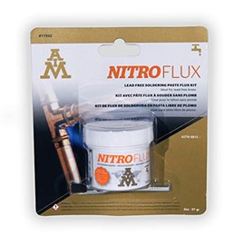 AIM Nitroflux Solder Paste Flux Kit with brush for Plumbing and General Purposes (57g / 2oz)