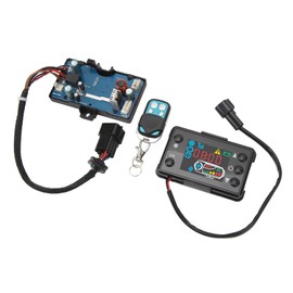 Parking Heater LCD Monitor Switch, LCD Monitor Switch Car Air Parking Heater Switch Remote Controller Heating Device Controller Set For Air Heater 12V 24V