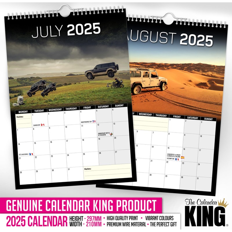 The Calendar King // Landy Defender - Landie Defender -