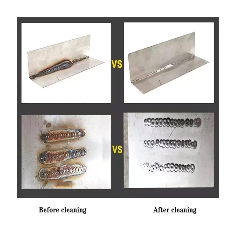 Weld Bead Cleaning Brush M6 5PCS, Copper Head Weld Brush