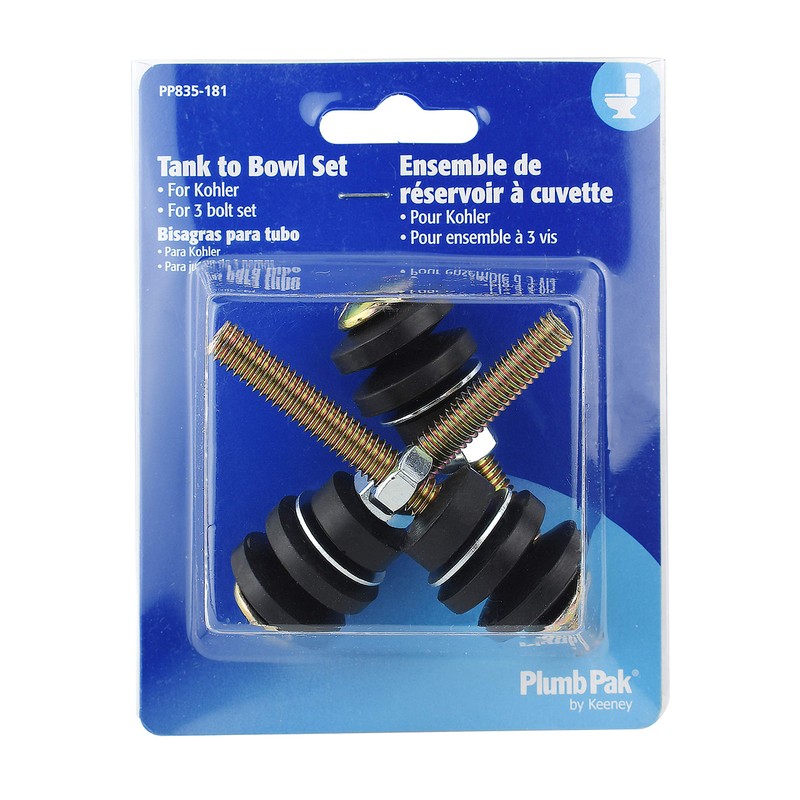 Keeney PP835-181 Tank to Bowl Bolt Set for Kohler