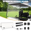 RIZINKART Golf Cart Windshield for EZGO TXT 2014+ Models 1"×1"