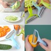 2 Pcs Cabbage Grater, Wide Mouth Vegetable Peeler, Potato Peelers