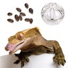 SEZDEKI Bearded Dragon Feeder Toy - Reptile Foraging Ball Lizard
