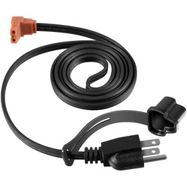 Replace for 3100003 Engine Block Immersion Heater, 1" NPT Brass Adapter, for Eagle, Jaguar, Jeep, Renault, Kubota, Perkins, Yanmar, 120V 400W, Fast Heating & Durable Copper Core