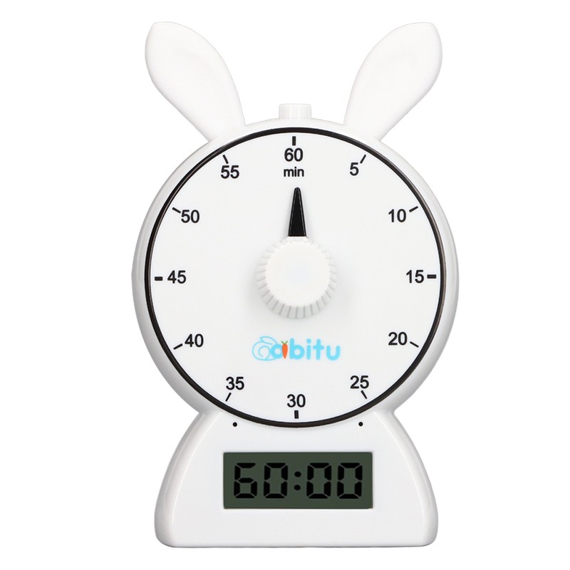 Visual Timer Kids Countdown Cooking Time Management Timer for Home