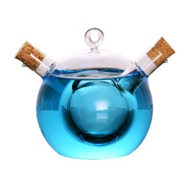 TOPIUNS - Vasos de cóctel personalizados, 2 en 1, para mezclar cócteles sin tallo, vaso de martini, creativo para bar, regalo para fiestas de mujeres (lágrima)