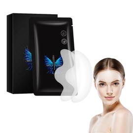 CATOR 20 Stück Stirnfalten-Pads, Anti-Falten-Pflaster für feine Linien, Faltenentferner-Maske, Silikon-Gesichtstape zur Faltenreduzierung, Damen-Gesichtspflege-Set für schöne Hautpflege