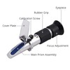 AUTOUTLET Honey Baume Refractometer, 58-90% Brix Scale & 12-27% Honey