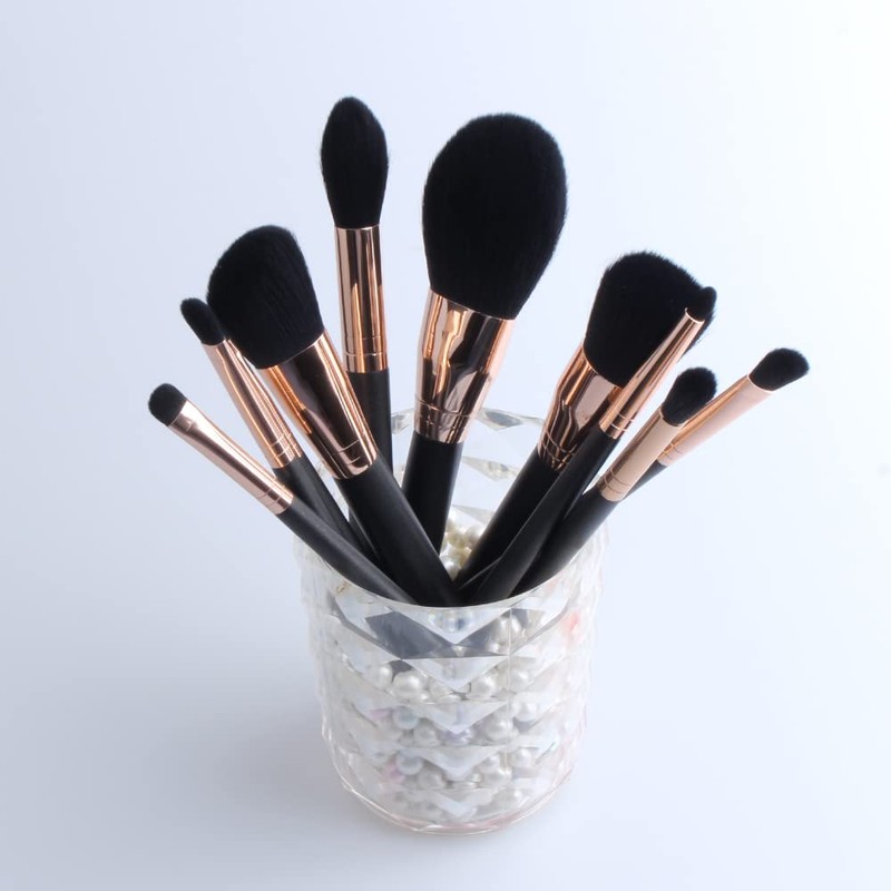 YIHUALE Makeup Brush Set 10 PCS, Eye Makeup Brushes, Lip