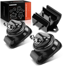 A-Premium 3PCS Front Engine Motor Mount Transmission Mount Kit Compatible with Nissan Pathfinder 2001-2004, Frontier 2000-2004, Xterra 2000-2004 & Infiniti QX4 2001-2003, Automatic Transmission RWD
