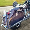 XFMT 4"Hard Stretched Saddlebags Extension Fit For Harley Street Glide
