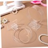 minkissy Hairband Holder Rack Acrylic Headpiece Organizer for Hair Accessory