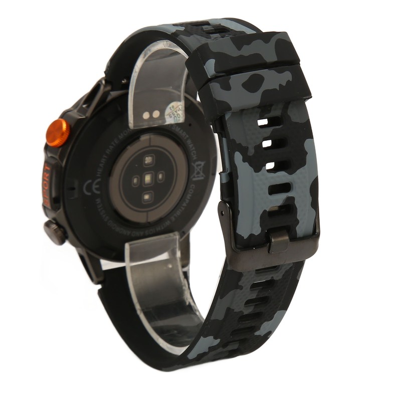Smart Watches Camouflage Black With External Speaker Outdoor Smart Watch