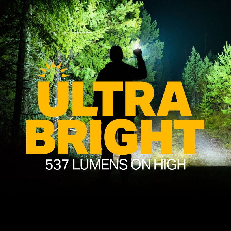 LUXPRO Utility 537 Lumen LED Flashlight and Work Light, LP485