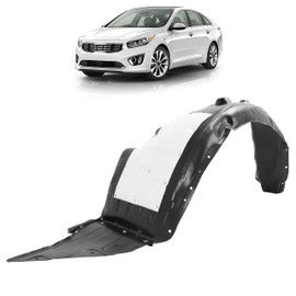 JMTAAT Front Fender Liner Inner Panel Compatible with 2014-2015 Kia Optima Replacement for KI1248131 868114C500 Wheel Liner Splash Shields Guard with Insulation Foam Left Side